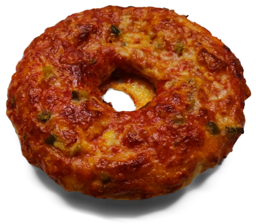 Pizza-Donut Jalapeño