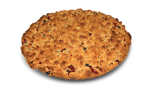 Pflaumen-Streusel-Kuchen, rund