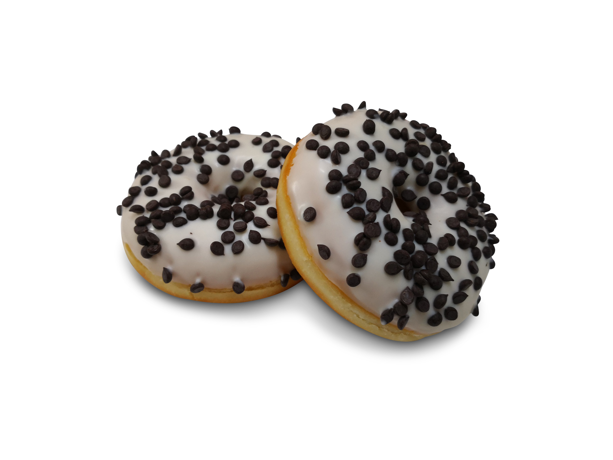 Vanille-Donut, gefüllt